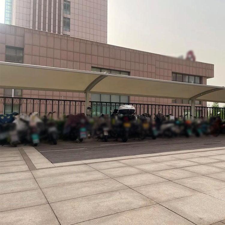 黄冈膜结构电动车棚